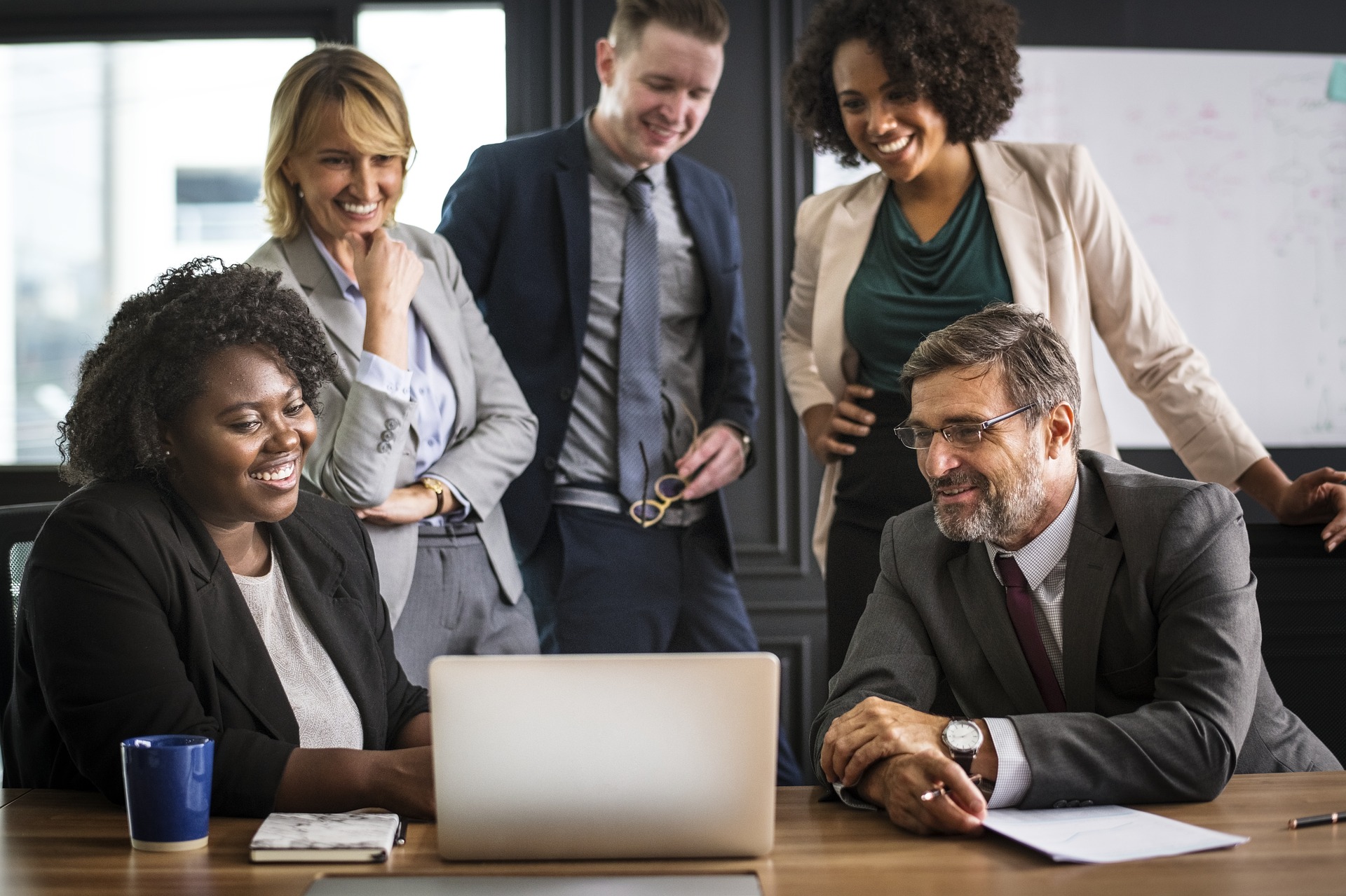 People sitting together having a meeting
